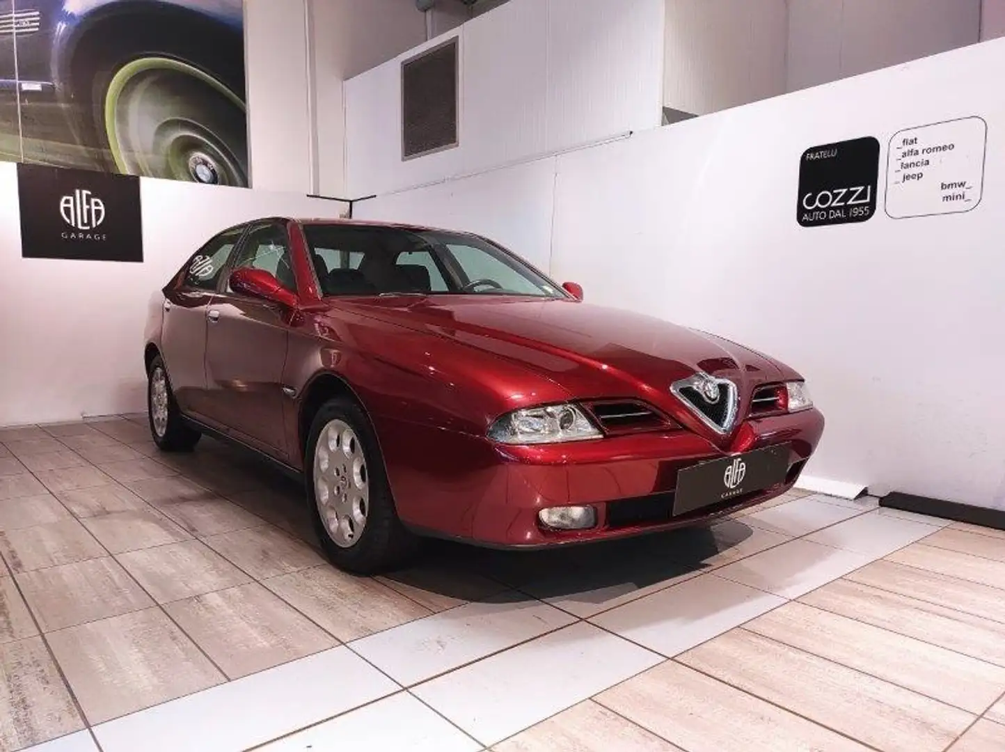 Alfa Romeo 166 - 2.0i 16V Twin Spark cat UNICO PROPRIETARIO Rot - 1