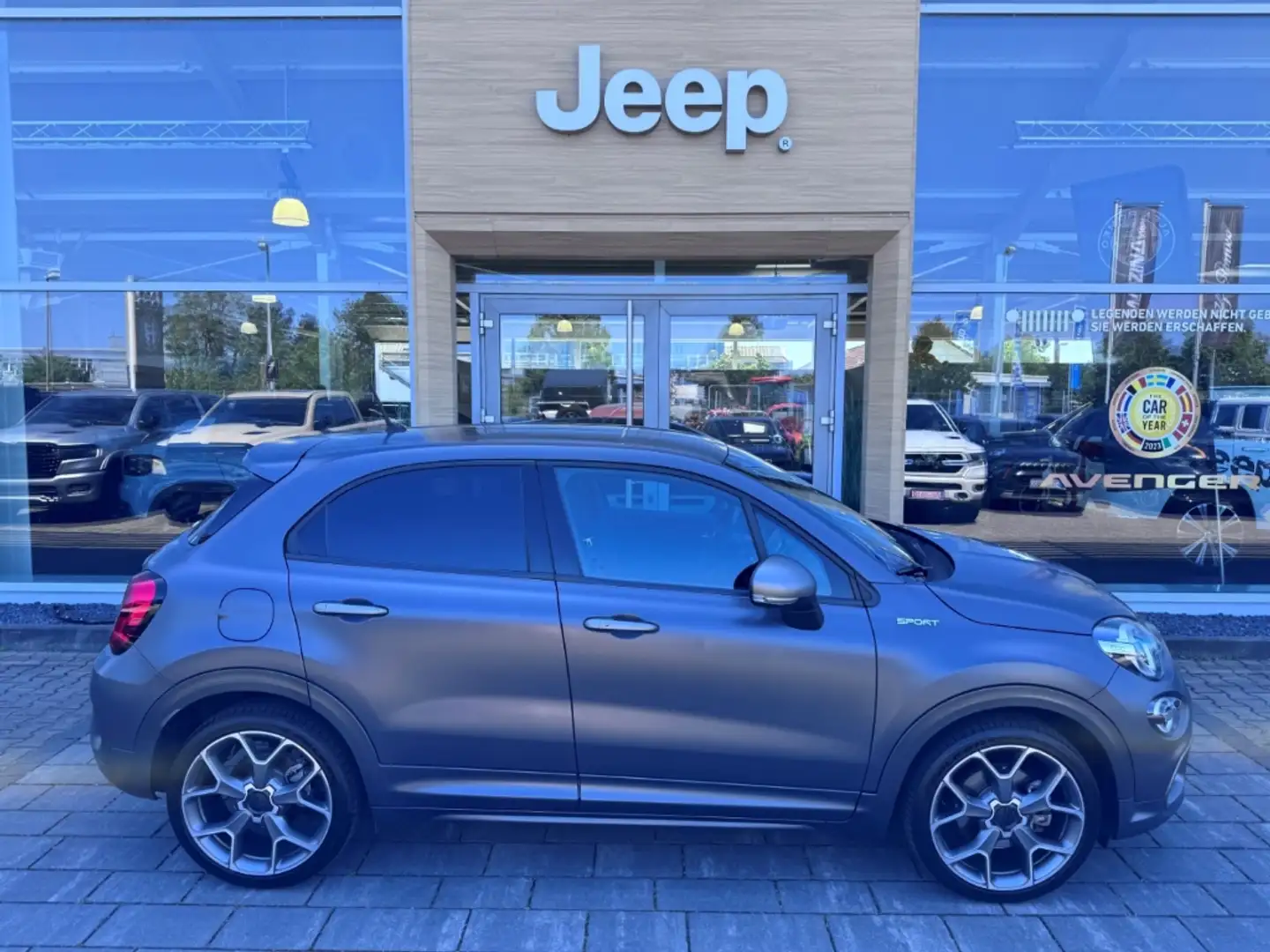 Fiat 500X Sport 1.3 GSE Mattgrau-Kamera-Automatik-Apple/Andr Grau - 2