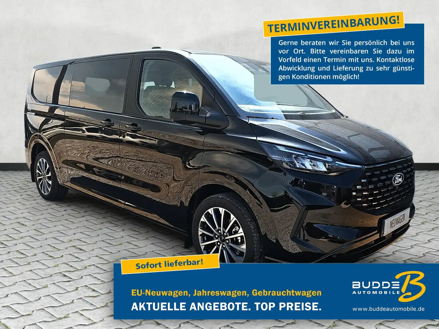 Ford Tourneo Custom 2.0 EcoBlue Autom. Titanium X L2 Schwarz - 1