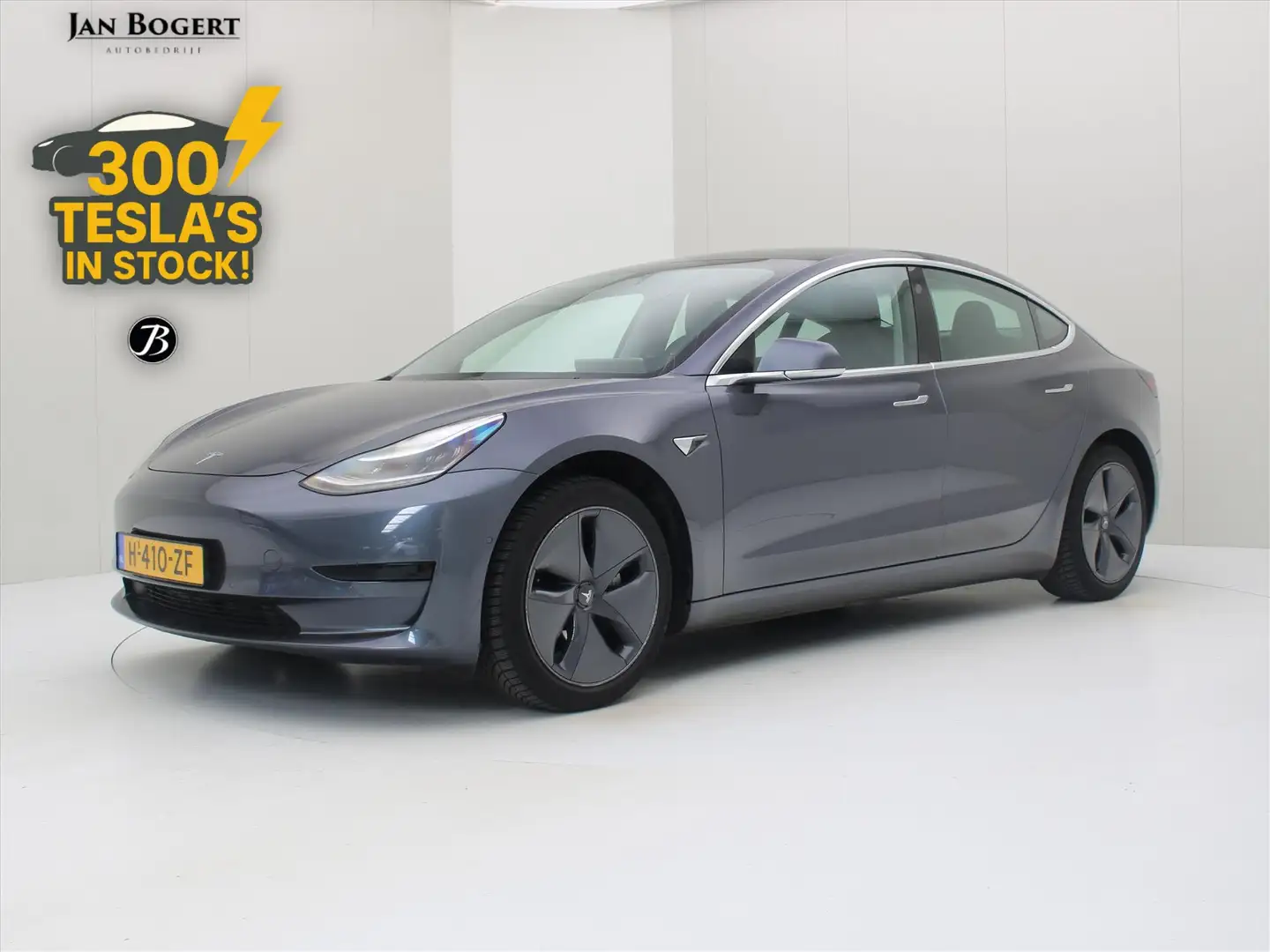 Tesla Model 3 Standard RWD Plus [ FSD+60 kWh+PREMIUM AUDIO ] Grijs - 1