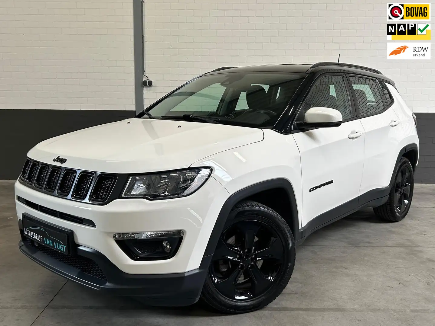 Jeep Compass 1.4 DownTown edition, trekhaak, Apple-Android, pdc Wit - 1