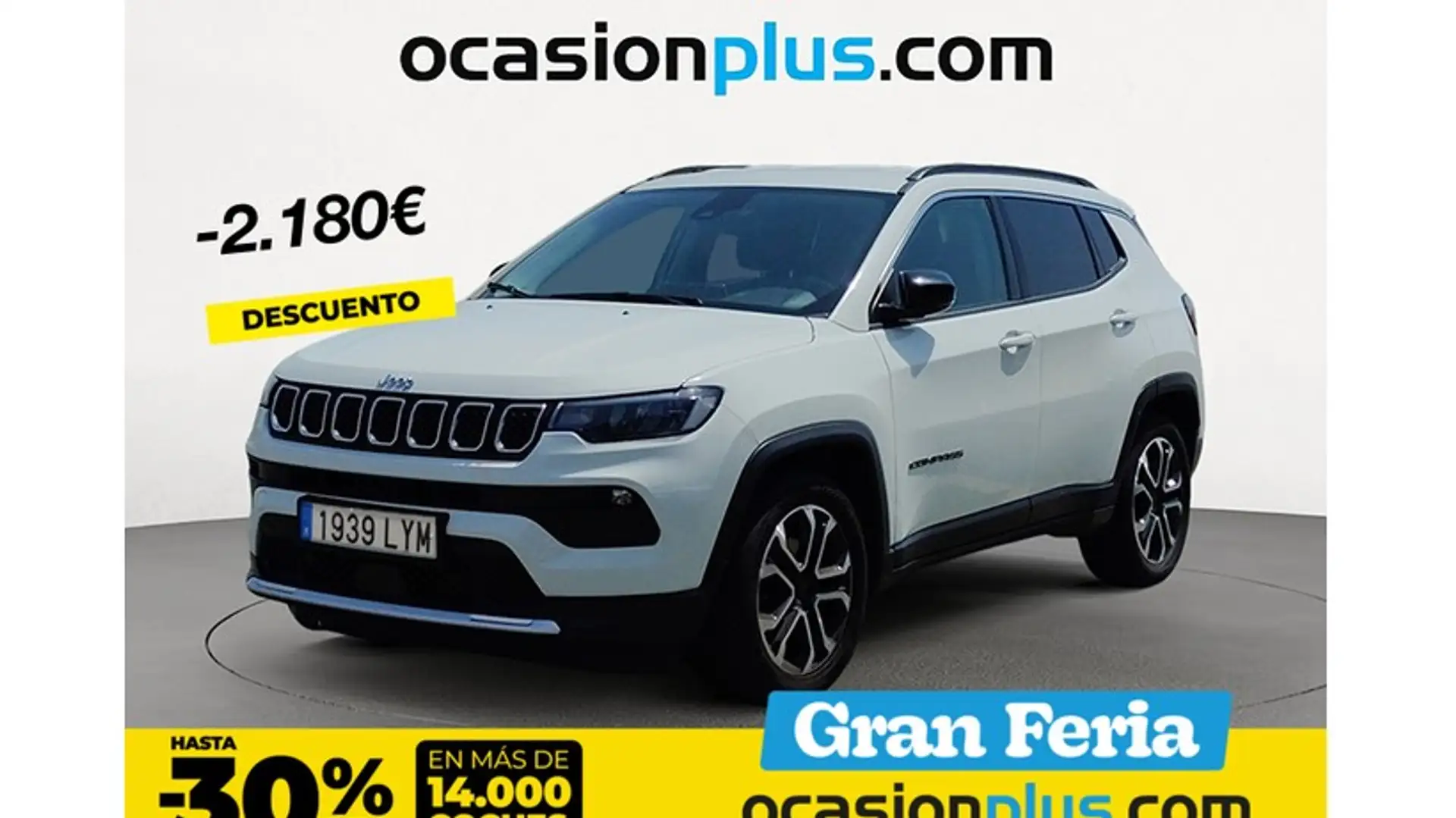 Jeep Compass 1.3 Gse T4 Night Eagle 4x2 130 Blanco - 1