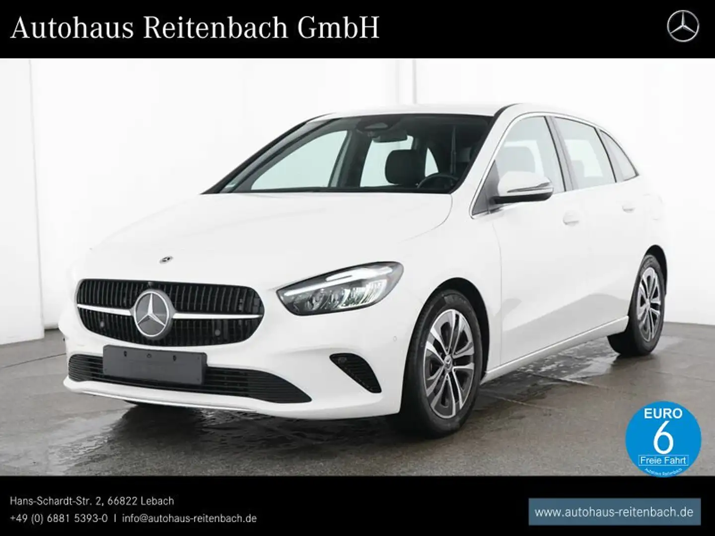Mercedes-Benz B 180 B180 PROGRESSIVE LED+NAVI KAMERA+SITZHZ+EASYPACK Weiß - 1