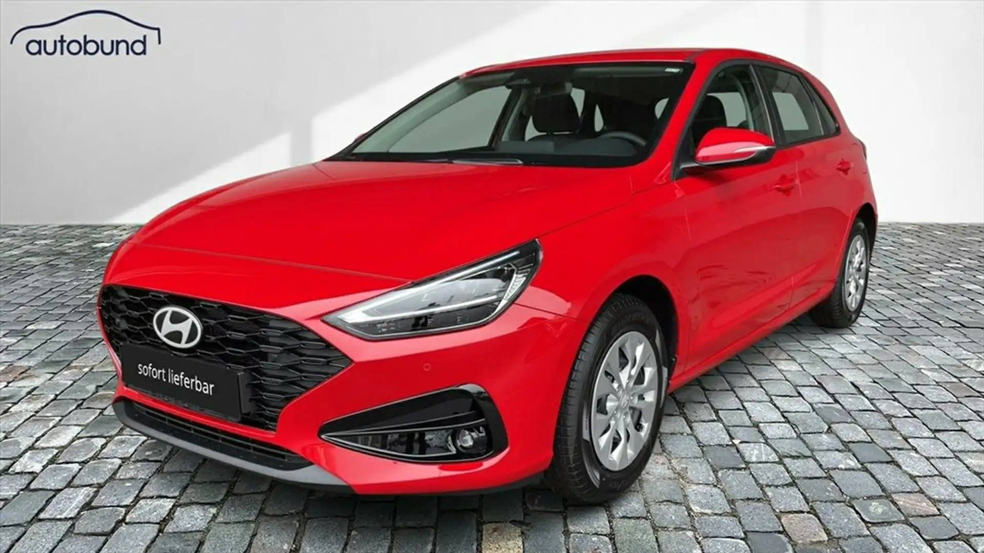 Hyundai i30 III Hatchback 1,5 Comfort DAB LED NAV KAMERA Rood - 1
