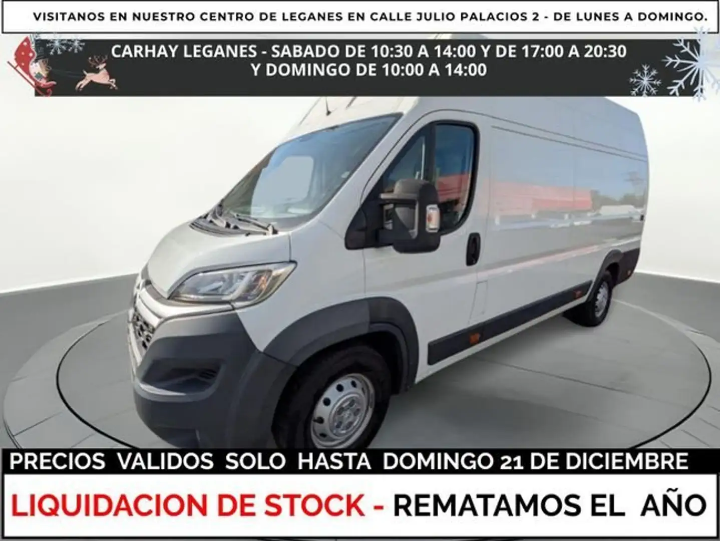 Citroen Jumper FURGÓN 2.0 Blue HDi 35 L4H3 Heavy 130 Blanc - 1