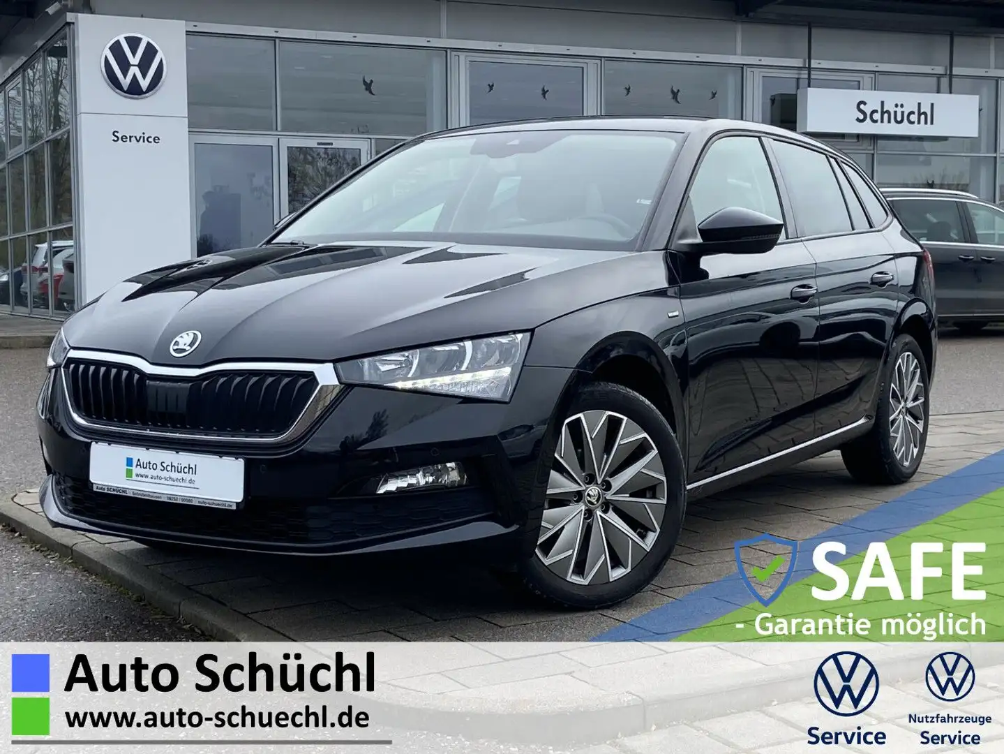 Skoda Scala 1.0 TSI Clever 17"+LED+SMART-LINK+SHZ+PDC+ Schwarz - 1