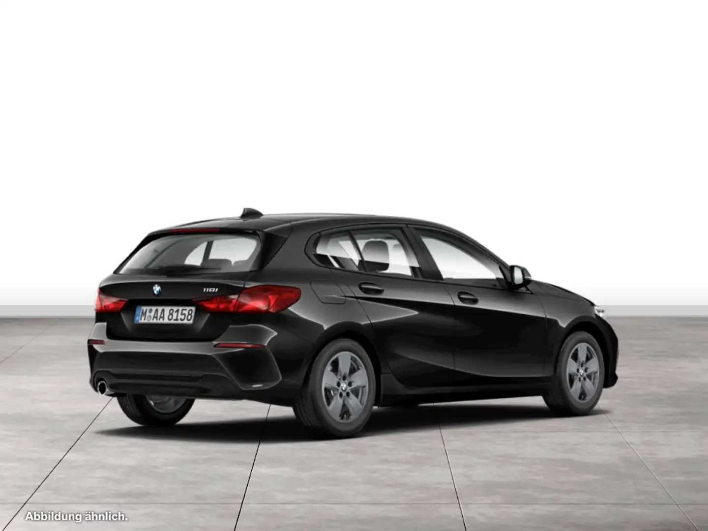 BMW 118 i 5-Türer Advantage Schwarz - 2