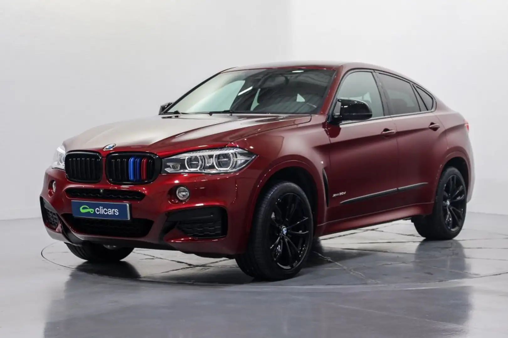 BMW X6 xDrive 30dA Rouge - 1