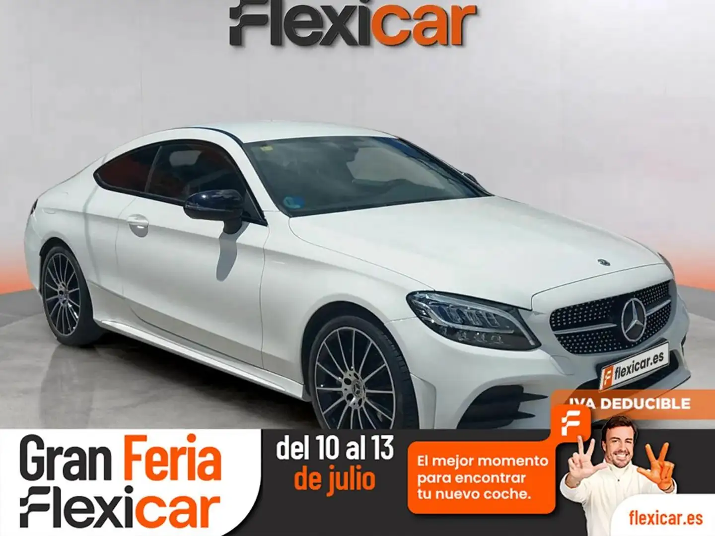 Mercedes-Benz C 200 Coupé Blanco - 1