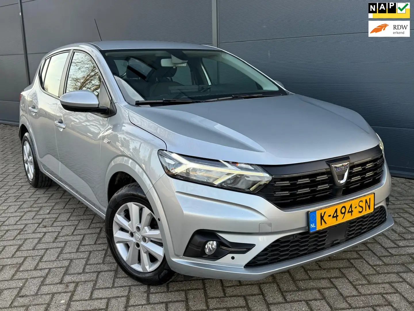 Dacia Sandero 1.0 TCe 90 Comfort/Carplay/Camera/Airco/cruise/blu Grau - 1