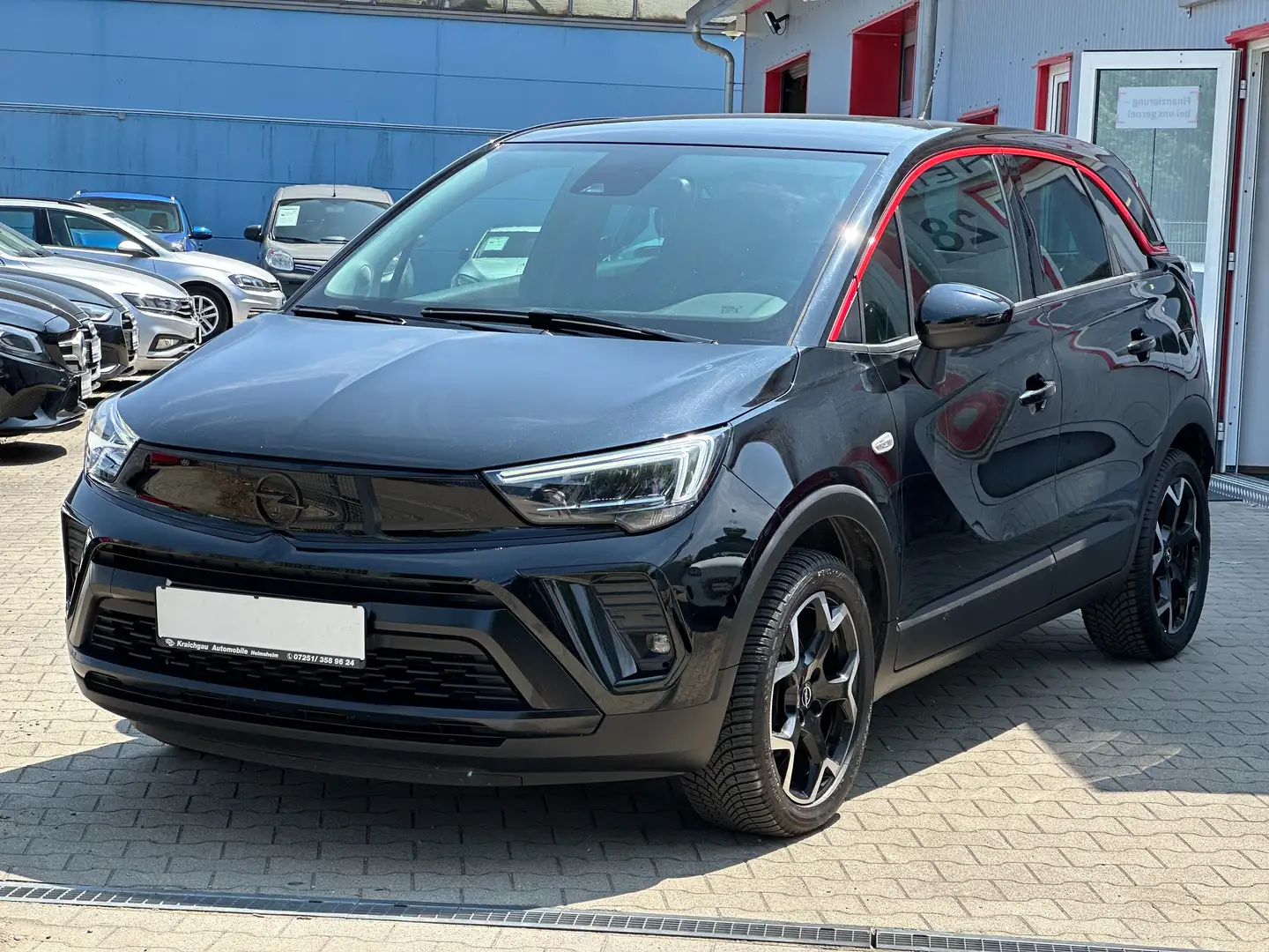 Opel Crossland X GS Line*AUTOMATIK*Kamera*Navi*LED*Leder*TüV Neu Schwarz - 1