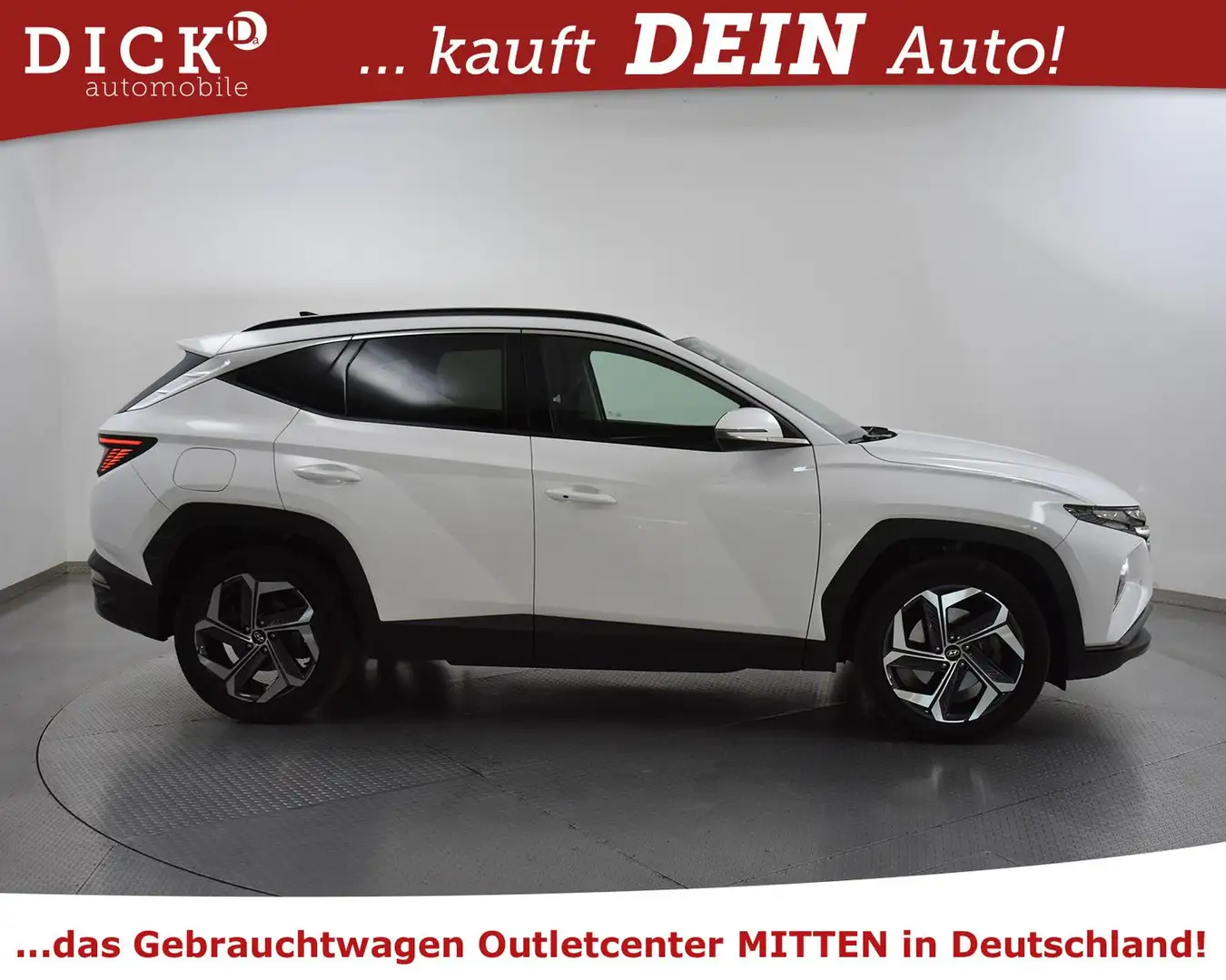 Hyundai TUCSON 1.6 TGDI 4WD Hyb Trend NAVI+LED+SHZ+KAM+ White - 2