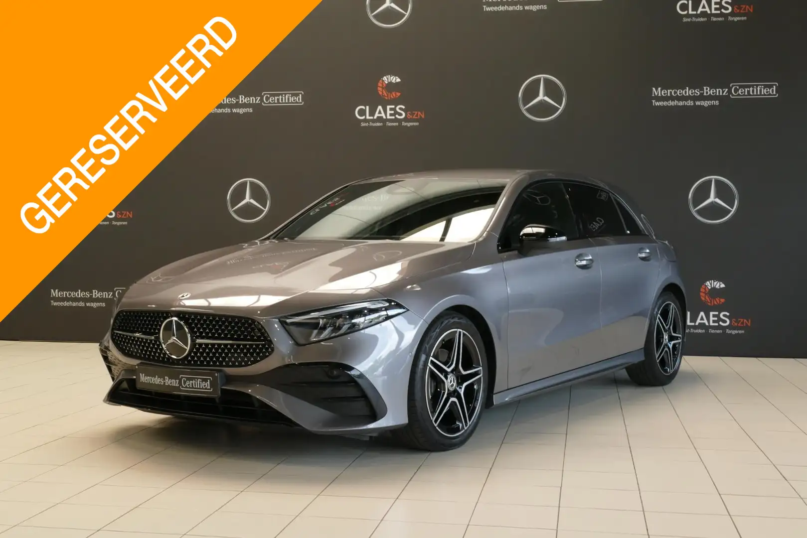 Mercedes-Benz A 180 180d AMG Line DOS 7475 Grijs - 1