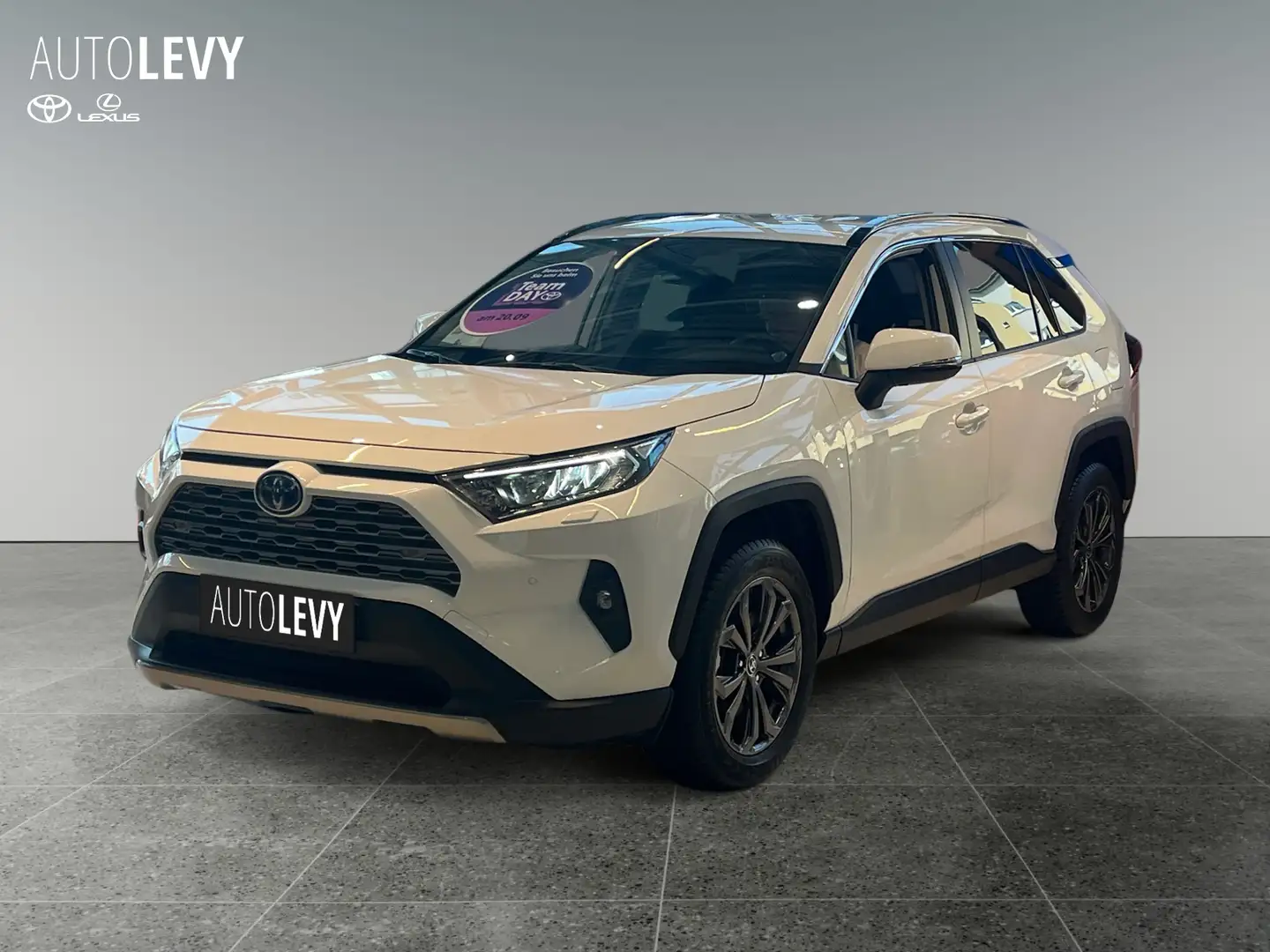 Toyota RAV 4 RAV4 - 2.5 l Hybrid 4x2 Team D Kamera+ACC+CarPlay Blanc - 2