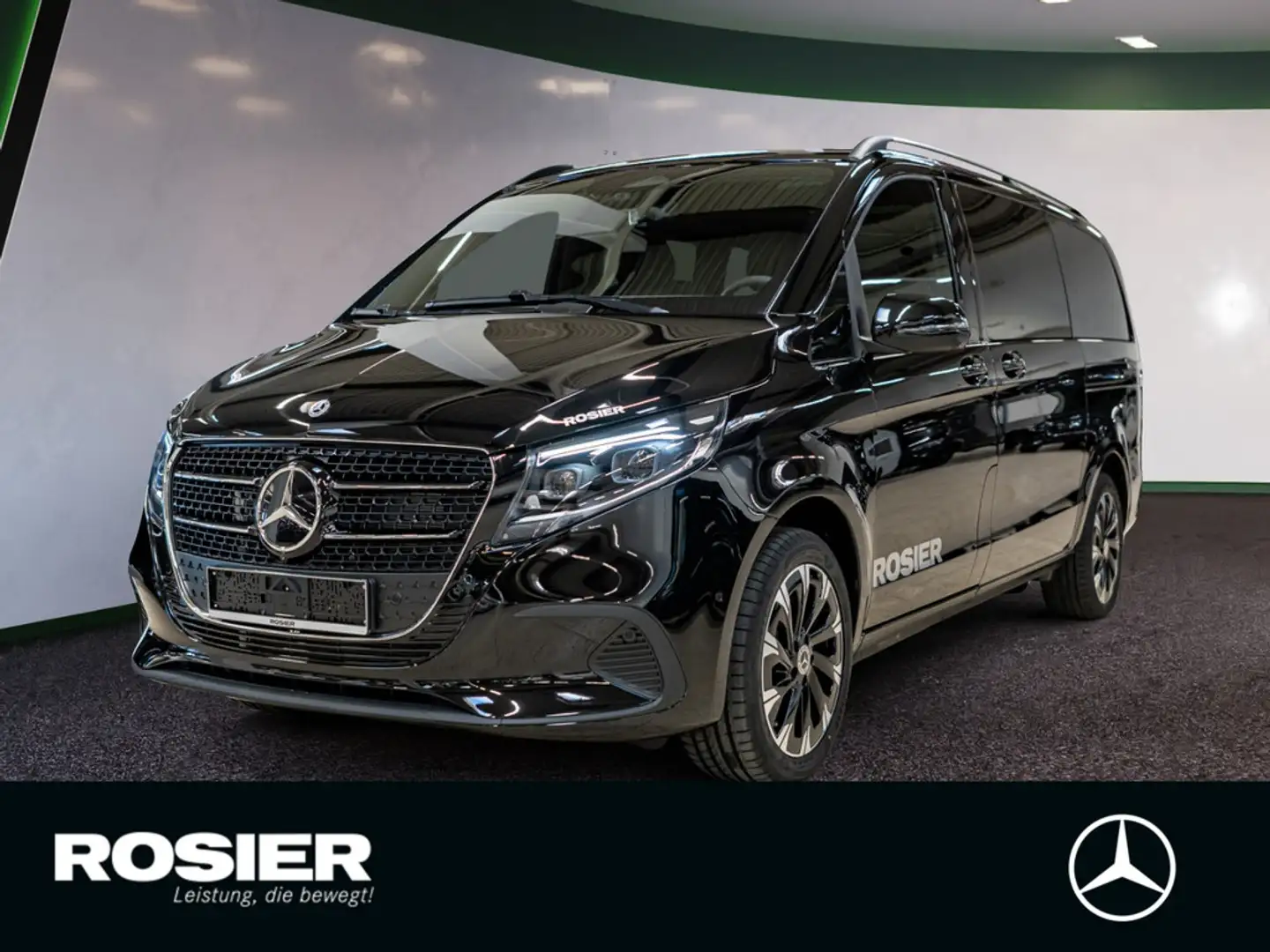 Mercedes-Benz V 250 d Style lang AHK Standhz. Abstandstemp. Noir - 1