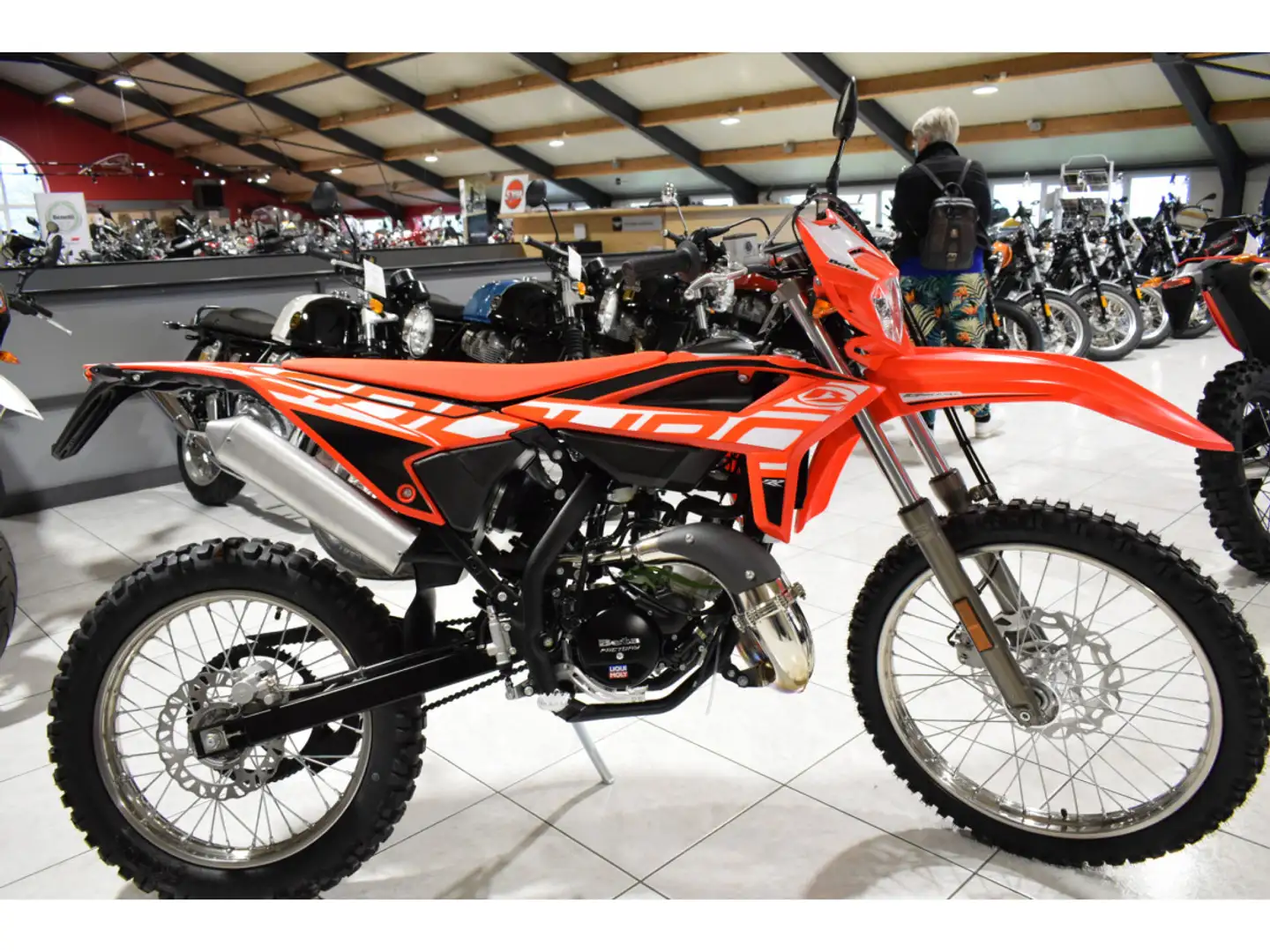 Beta RR 50 ENDURO  2T E5 Rouge - 1