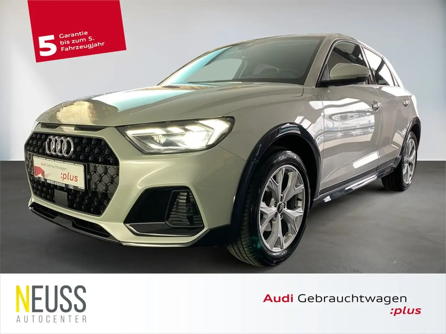 Audi A1 allstreet 30 TFSI 1A+NAVI+LED+ACC+PRIVACY+LEDER+ Zilver - 1