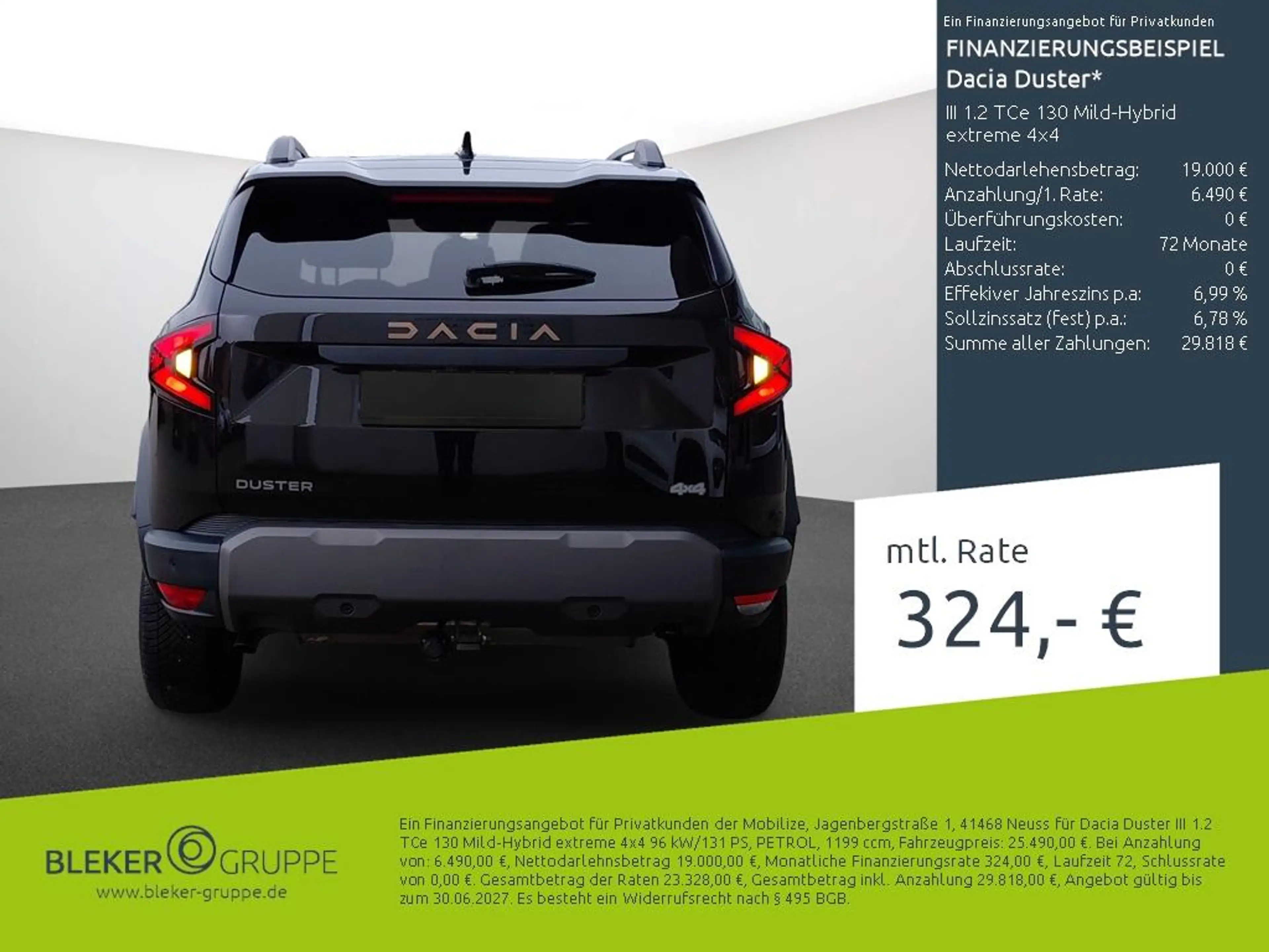 Dacia Duster III 1.2 TCe 130 Mild-Hybrid extreme 4x4