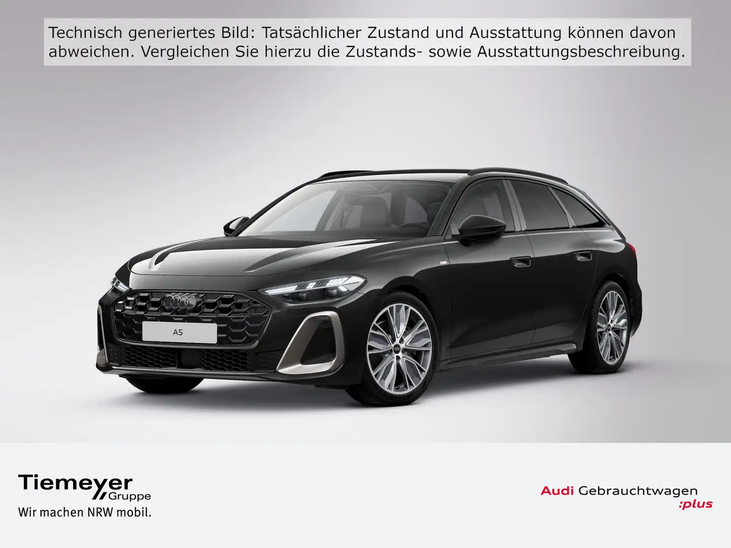 Audi A5 TFSI S LINE EDT. ONE LM19 LEDER AHK MAT Schwarz - 1