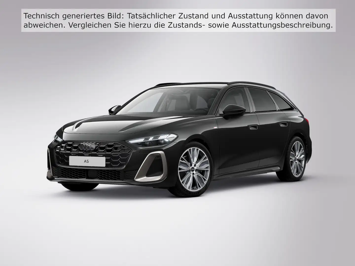 Audi A5 TFSI S LINE EDT. ONE LM19 LEDER AHK MAT Schwarz - 2
