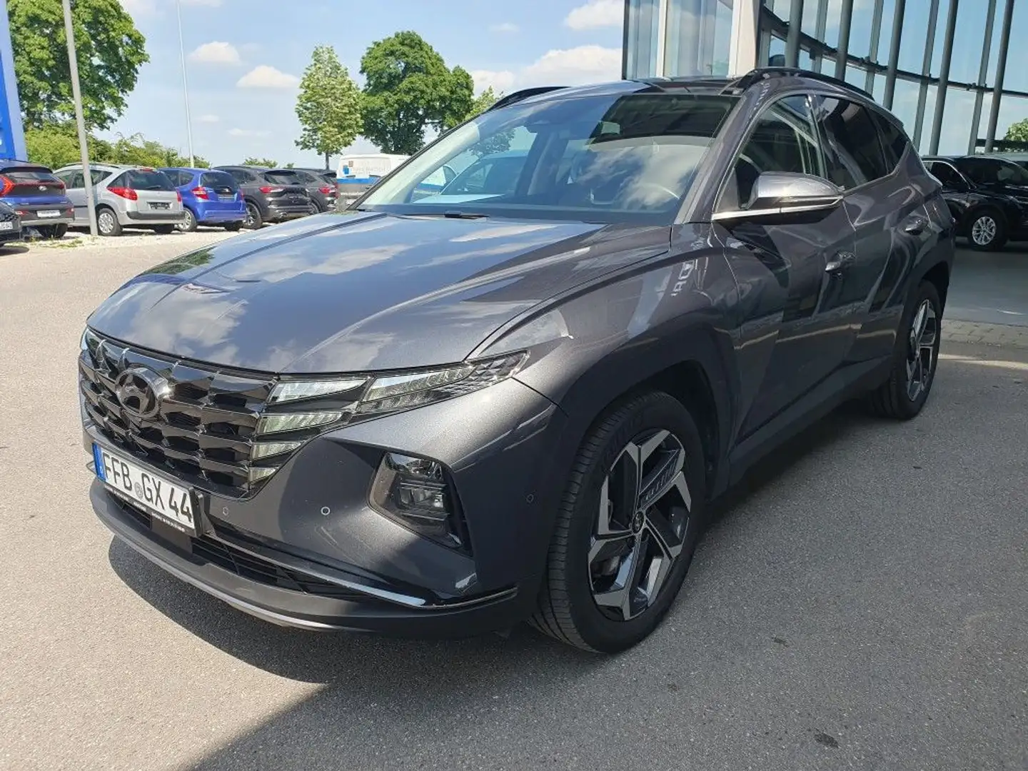 Hyundai TUCSON 1.6 T-GDi HEV 4WD Prime Gris - 1