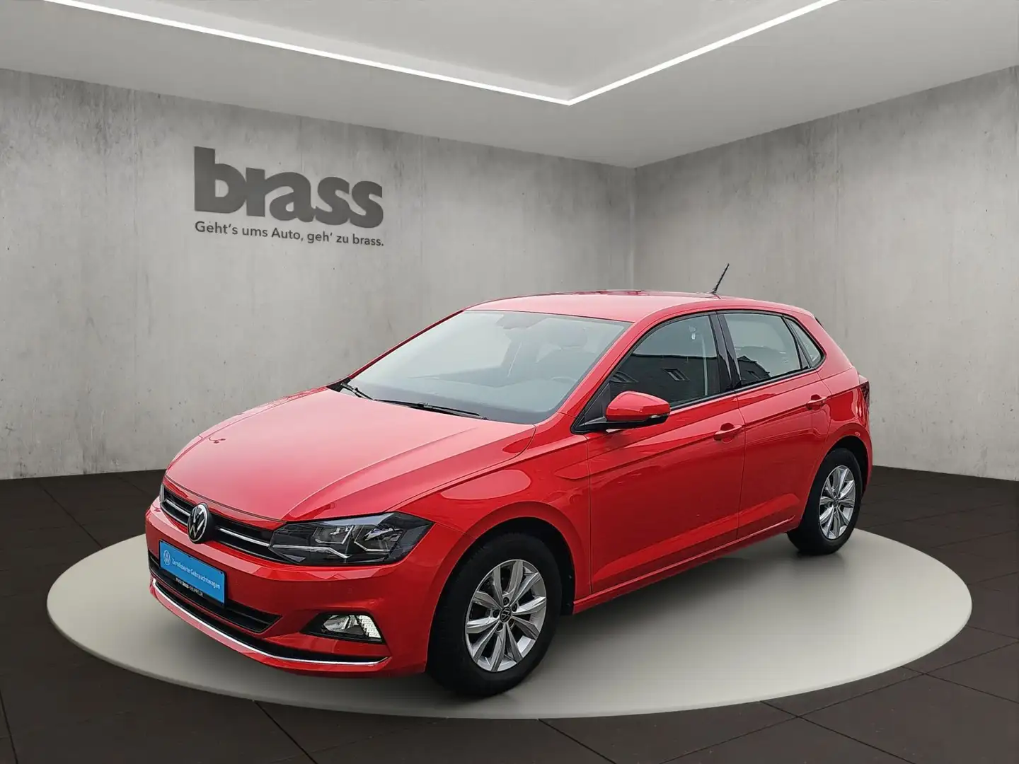 Volkswagen Polo 1.0 TSI Highline Rot - 1