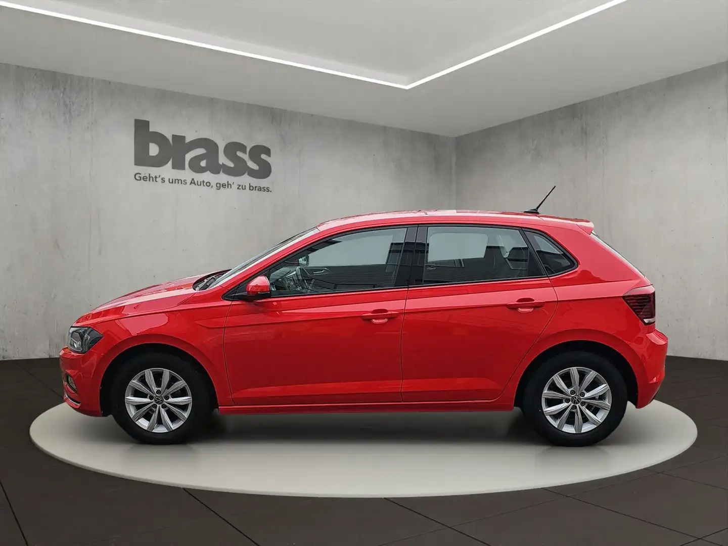 Volkswagen Polo 1.0 TSI Highline Rot - 2