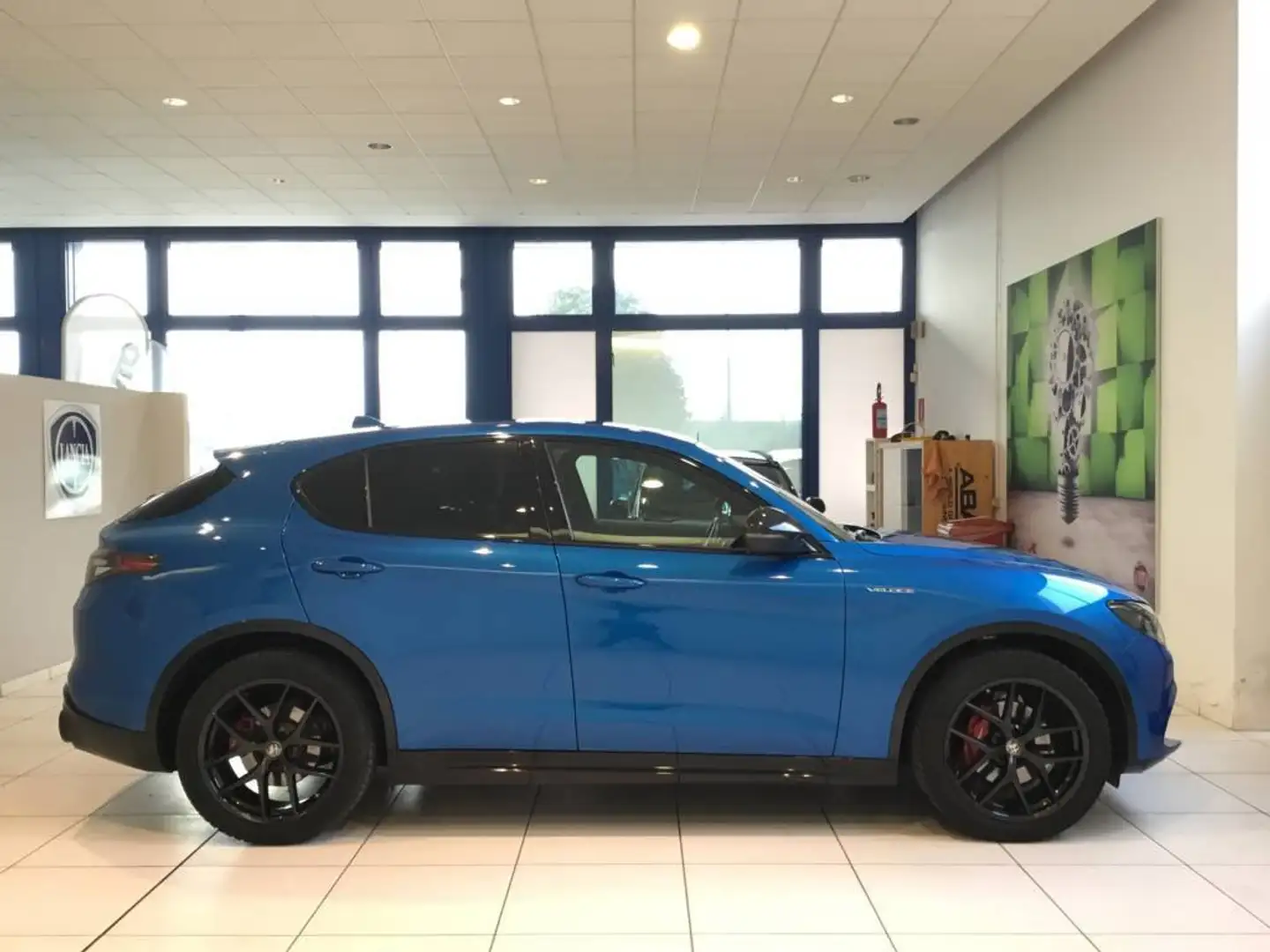 Alfa Romeo Stelvio 2.2 Turbodiesel 210 CV AT8 Q4 Veloce MY24 Синій - 2