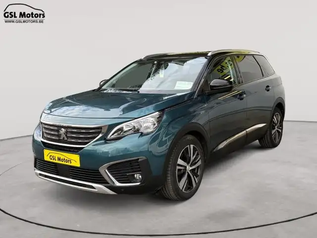 Peugeot 5008 1.2 130cv 7pl. vert 07/19 Airco GPS Cruise DAB