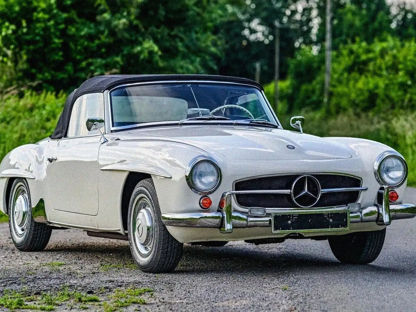 Mercedes-Benz 190 W121 190 SL bijela - 1