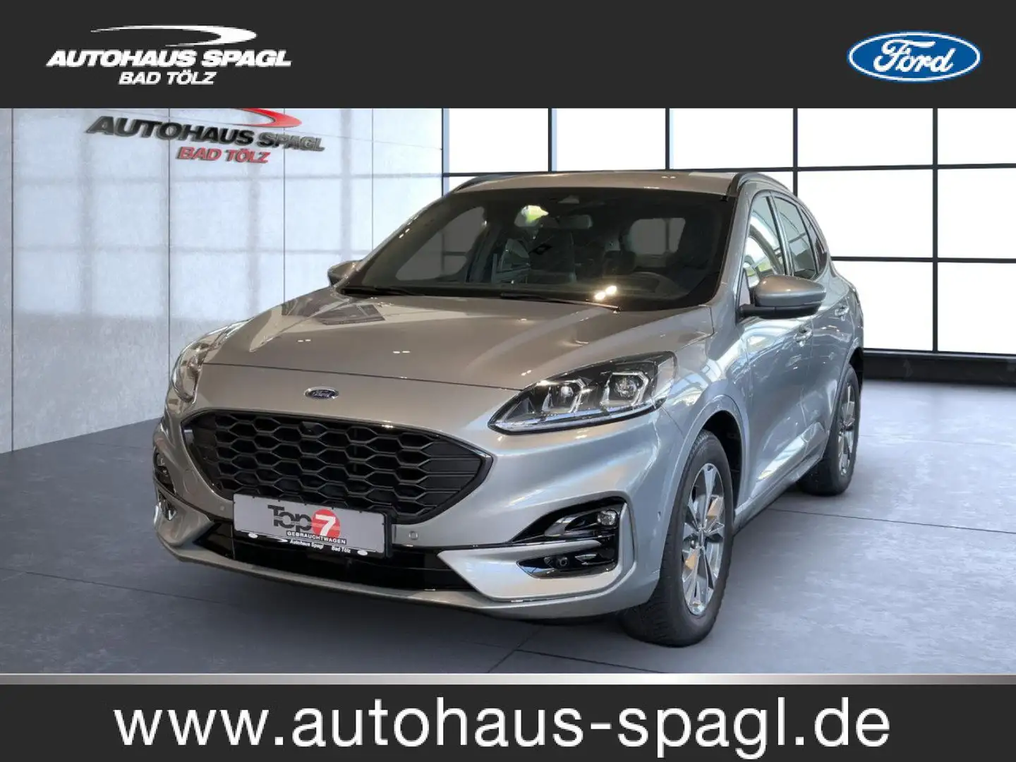 Ford Kuga ST-Line Bluetooth Head Up Display Navi LED Silber - 1
