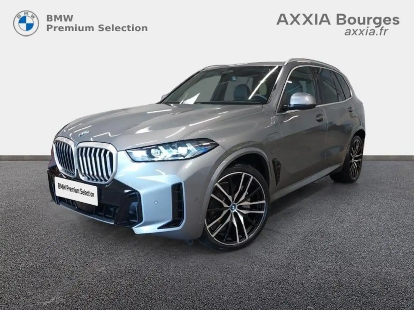 BMW X5 xDrive50e 489ch M Sport Gris - 1