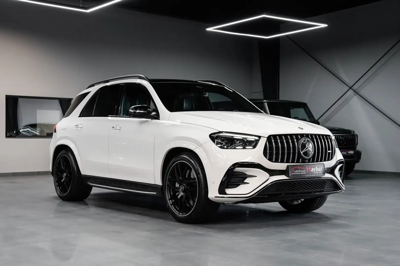 Mercedes-Benz GLE 53 AMG 4M+ Pano-AHK-Burmester-Massage-22" Weiß - 1