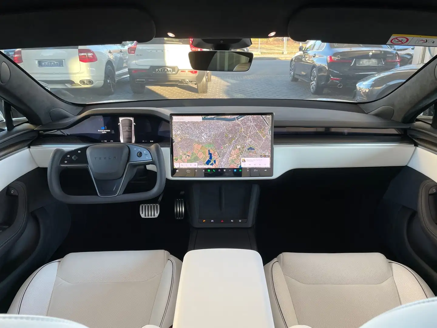 Tesla Model S PLAID Tri-Motor 1020-PS /AHK Blanc - 2