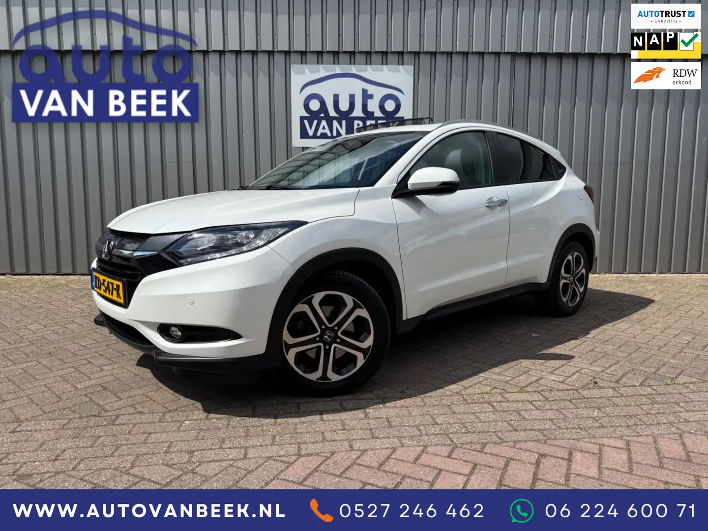 Honda HR-V 1.5 i-VTEC Executive|Pano|St. verw.|Dealer OH Wit - 1
