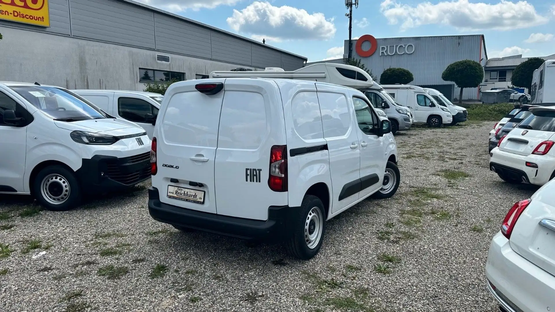 Fiat Doblo Kasten L1*KLIMA*CAM*LED*NAVI*SHZ*DAB Weiß - 2