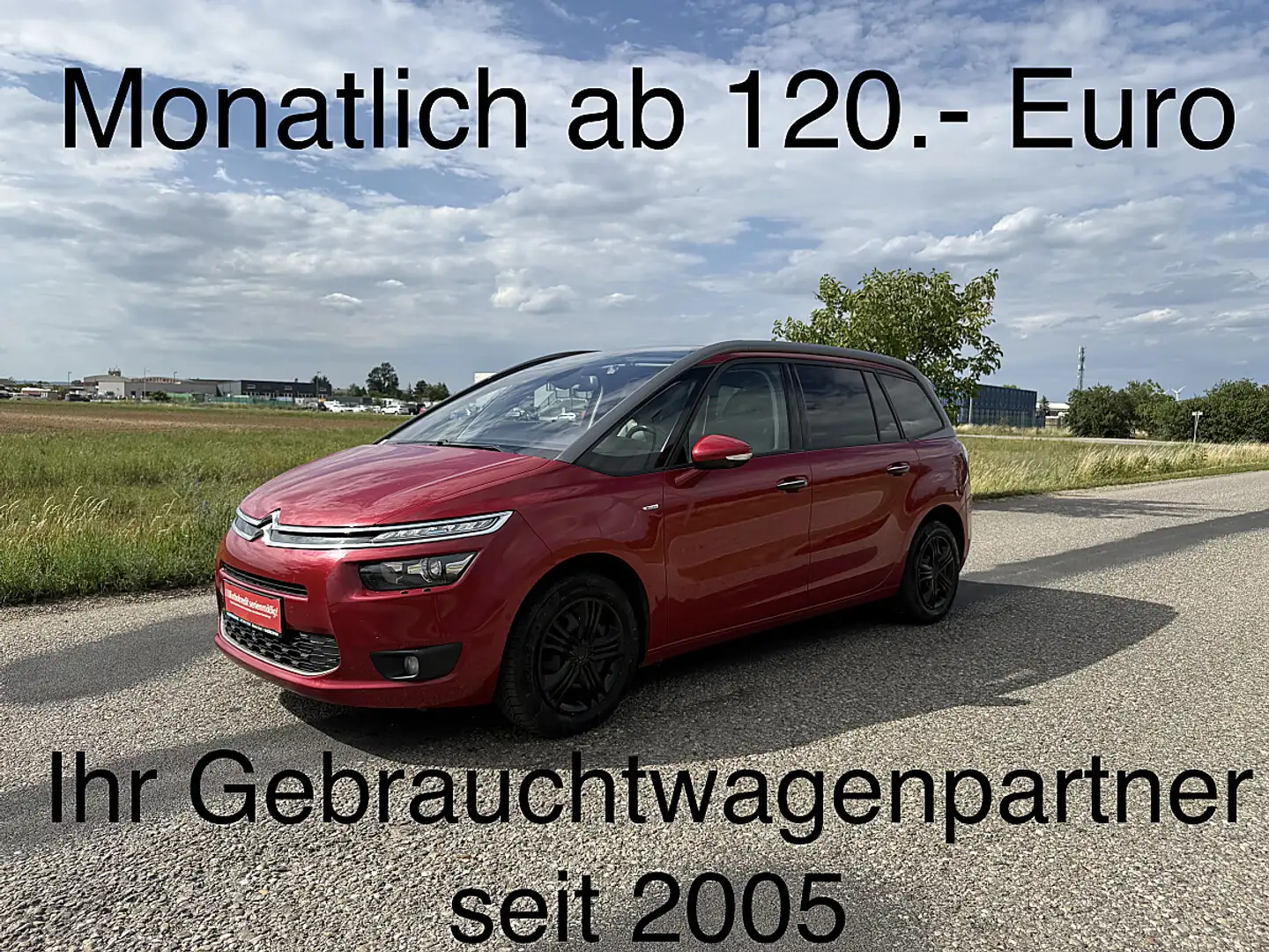 Citroen Grand C4 Picasso e-HDi 115 6-Gang Exclusive Rot - 1