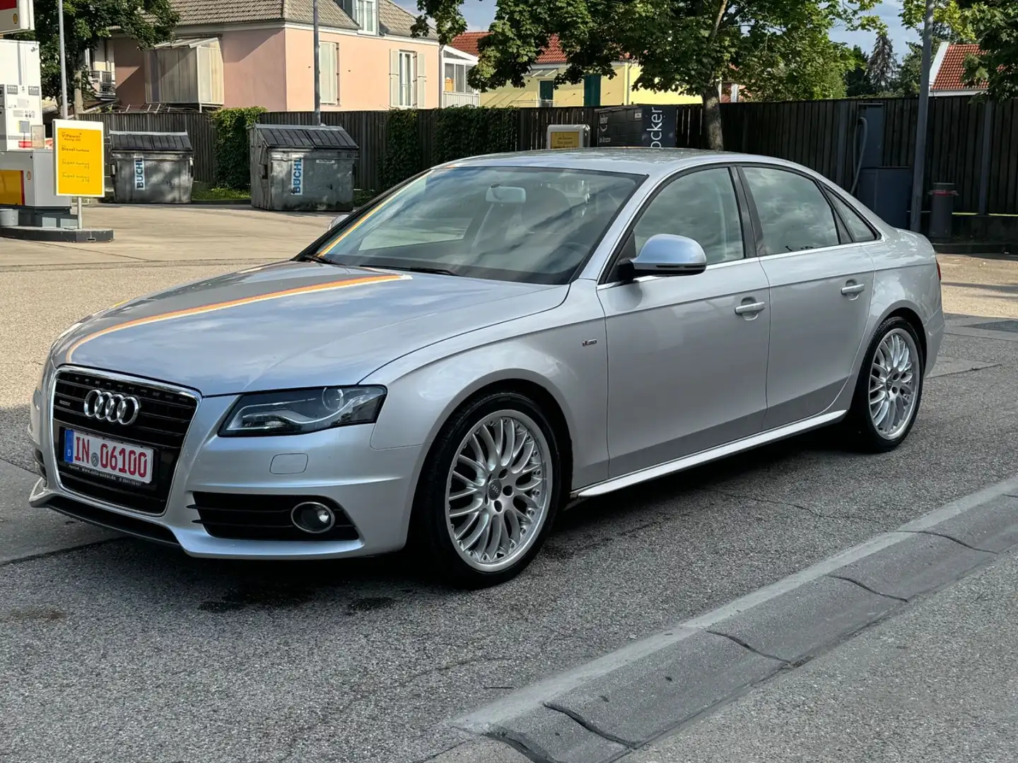 Audi A4 quattro*Klima*S Line*19"Alufelgen*2-Hand Plateado - 1