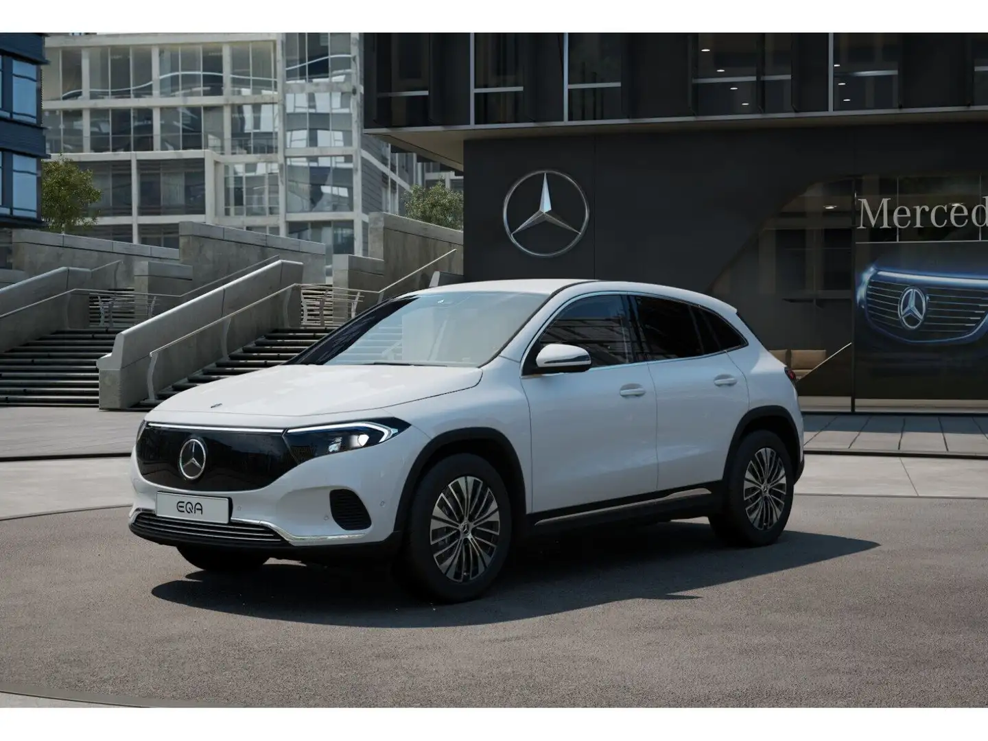 Mercedes-Benz EQA 250+ Progressive+AHK+Kamera+Distronic+Memory Weiß - 2