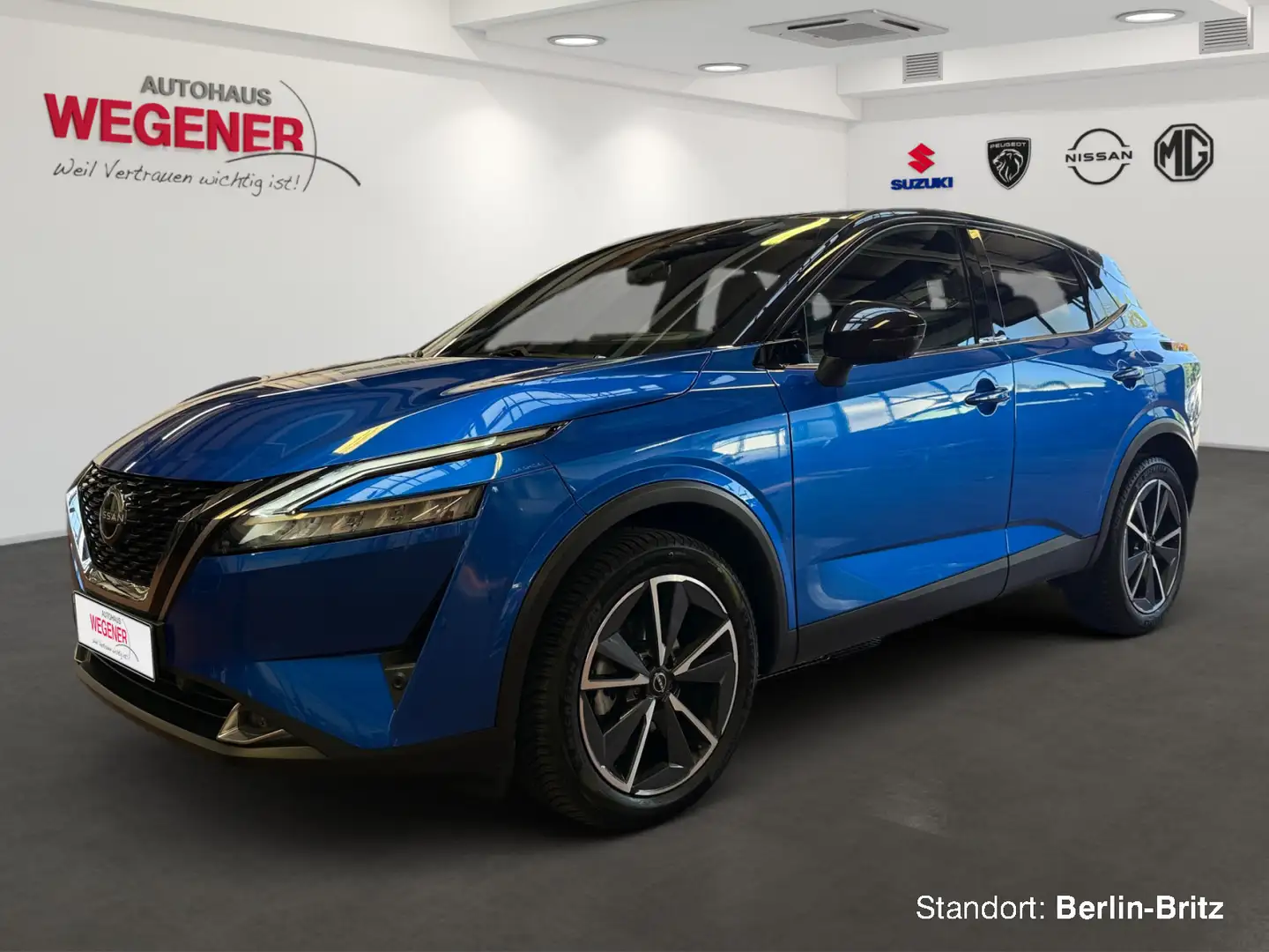 Nissan Qashqai QASHQAI 1.3 AT TEKNA / 360 / LED / ALU / ALLWETT Blau - 1