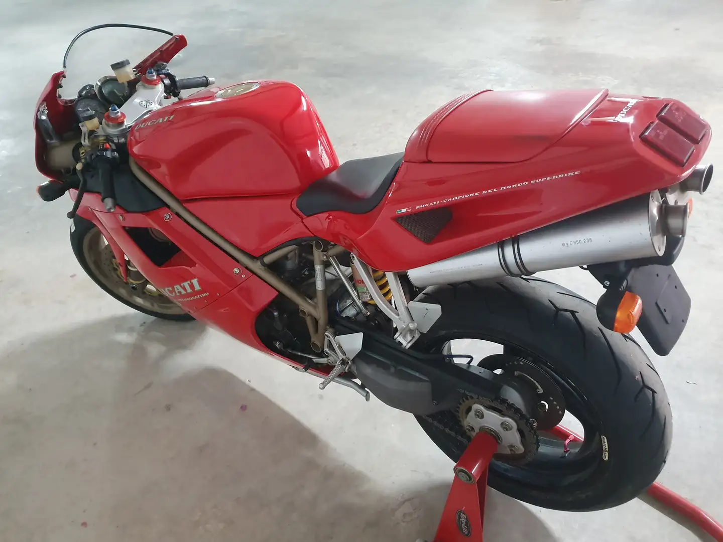 Ducati 916 biposto original Rouge - 2