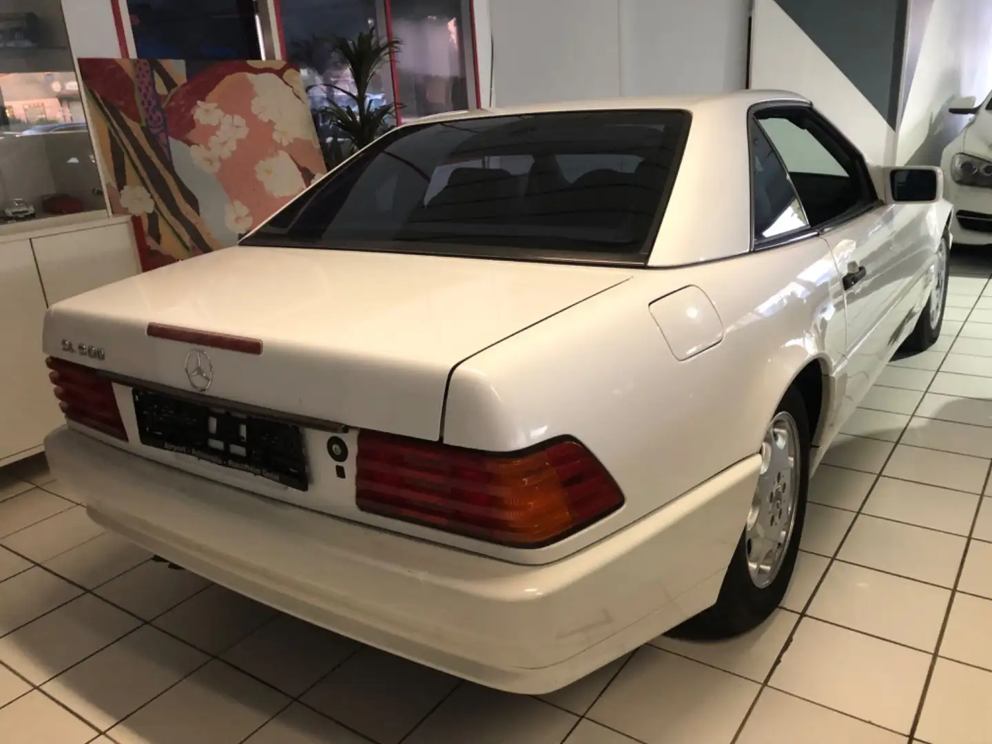 Mercedes-Benz SL 500 rostfrei,Leder grau,Carfax,H-tüv neu Blanco - 2