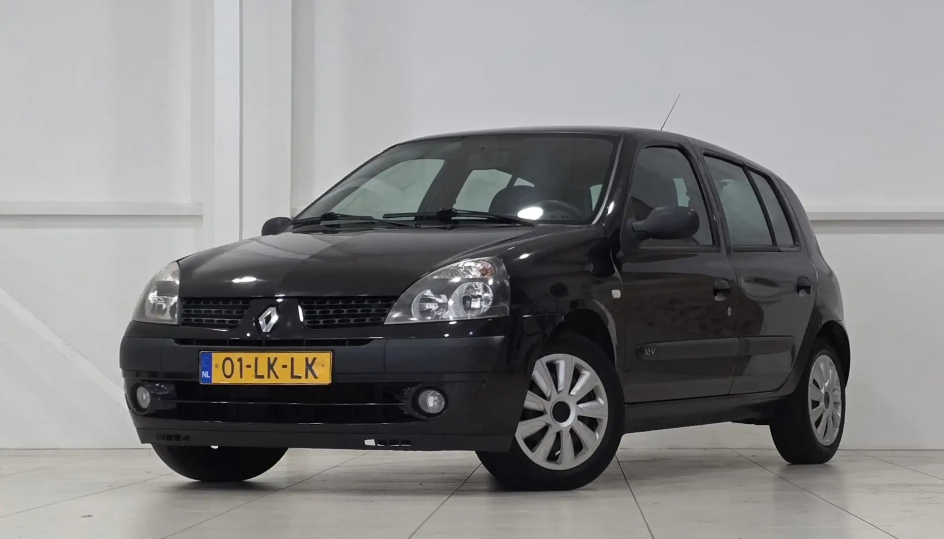 Renault Clio 1.2-16V Authentique Apk 16-12-2026 Schwarz - 1
