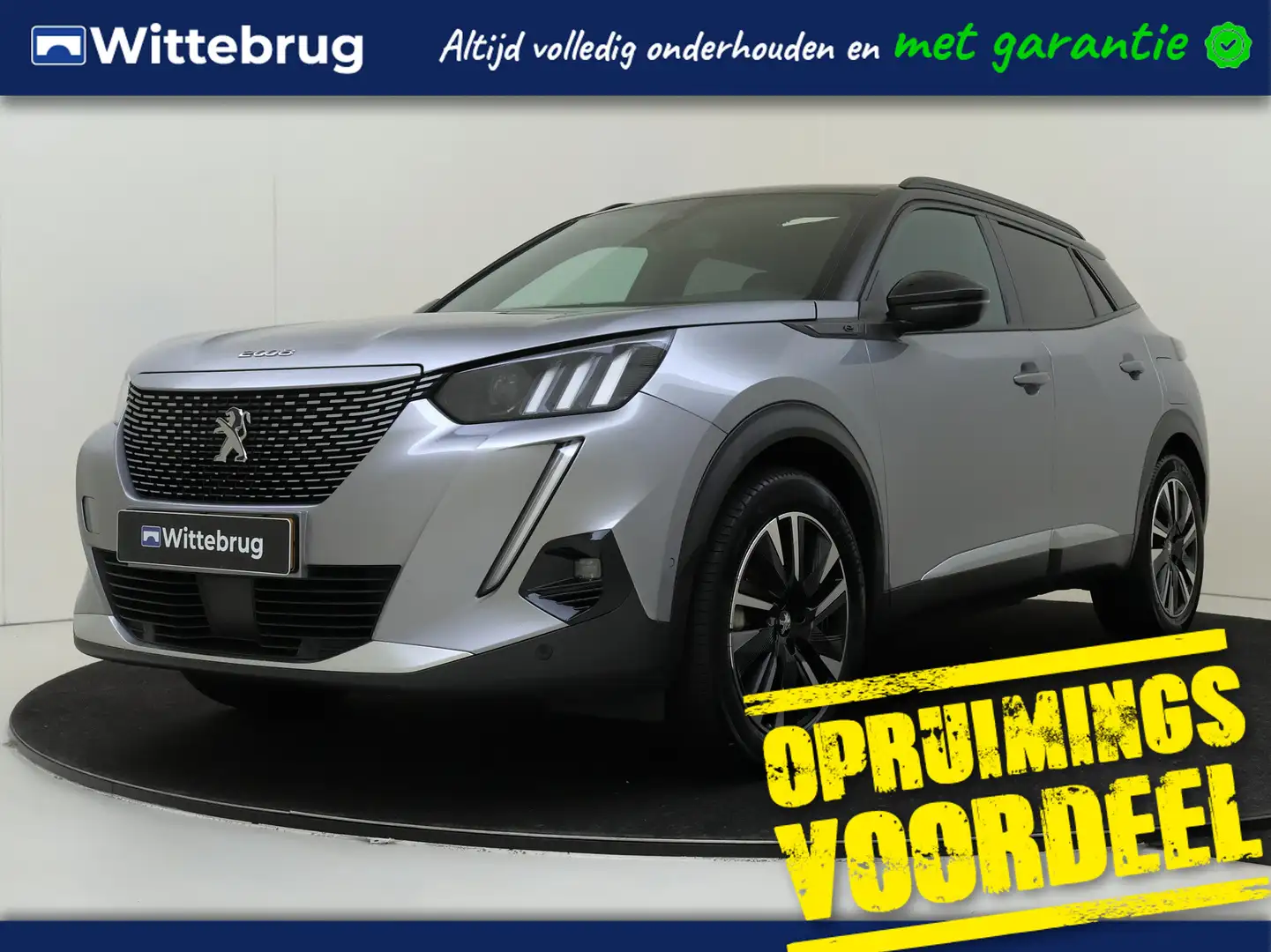 Peugeot e-2008 EV GT Pack 50 kWh UITVERKOOP !!!! Grijs - 1