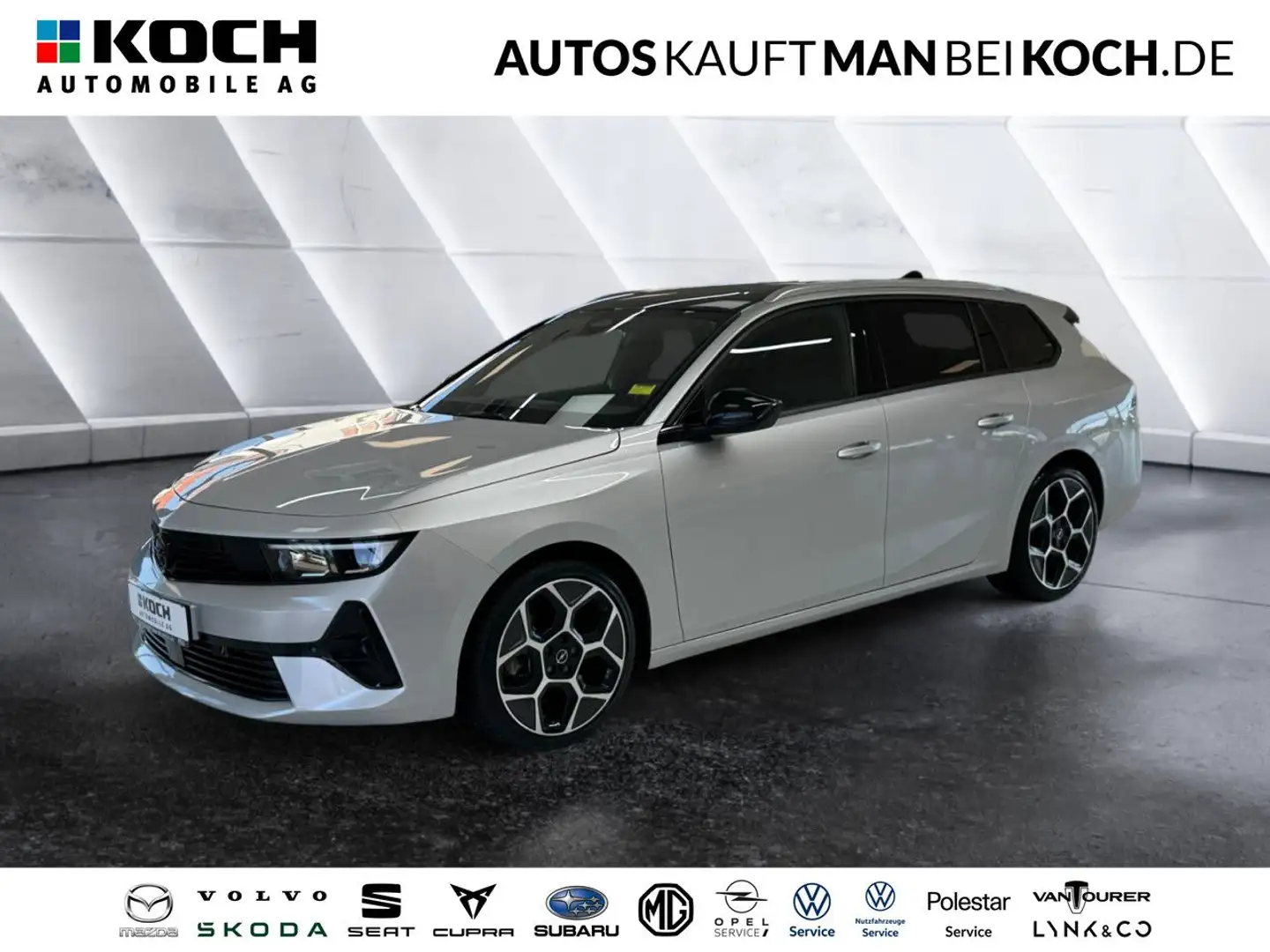 Opel Astra Sports Tourer 1.5 D GS EAT8 360° LED SHZ NAV Gris - 1