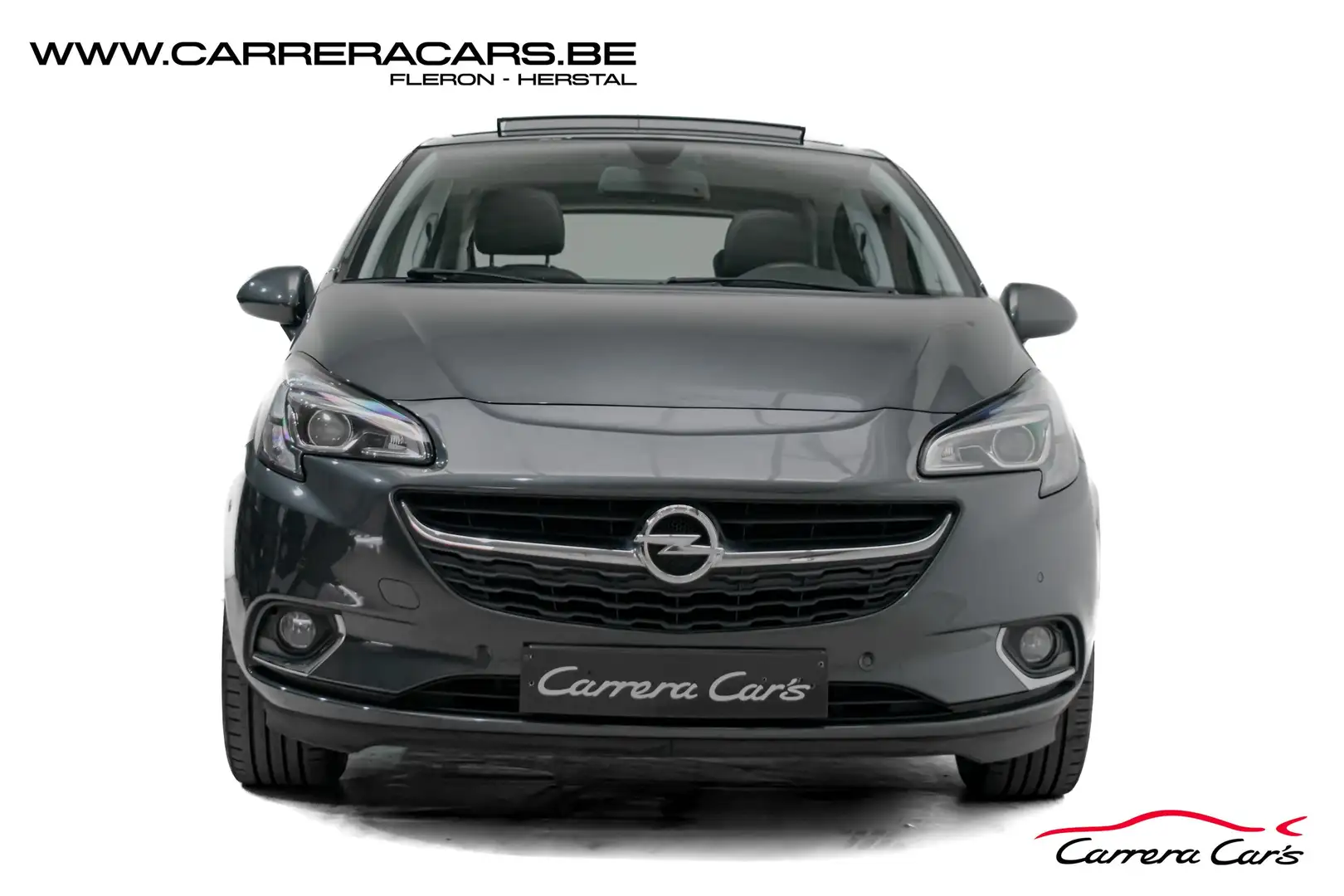 Opel Corsa 1.4 Turbo COSMO *NAVI*CLIMA*TOIT OUVRANT*JANTE 17* Gris - 2