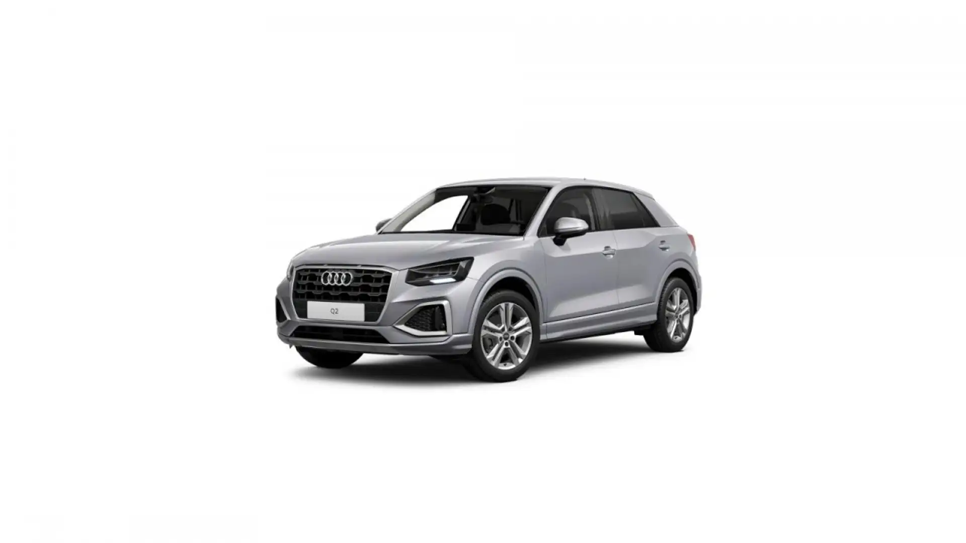 Audi Q2 35 TFSI S tronic advanced LED Navi SHZ AHK Klima Silber - 2