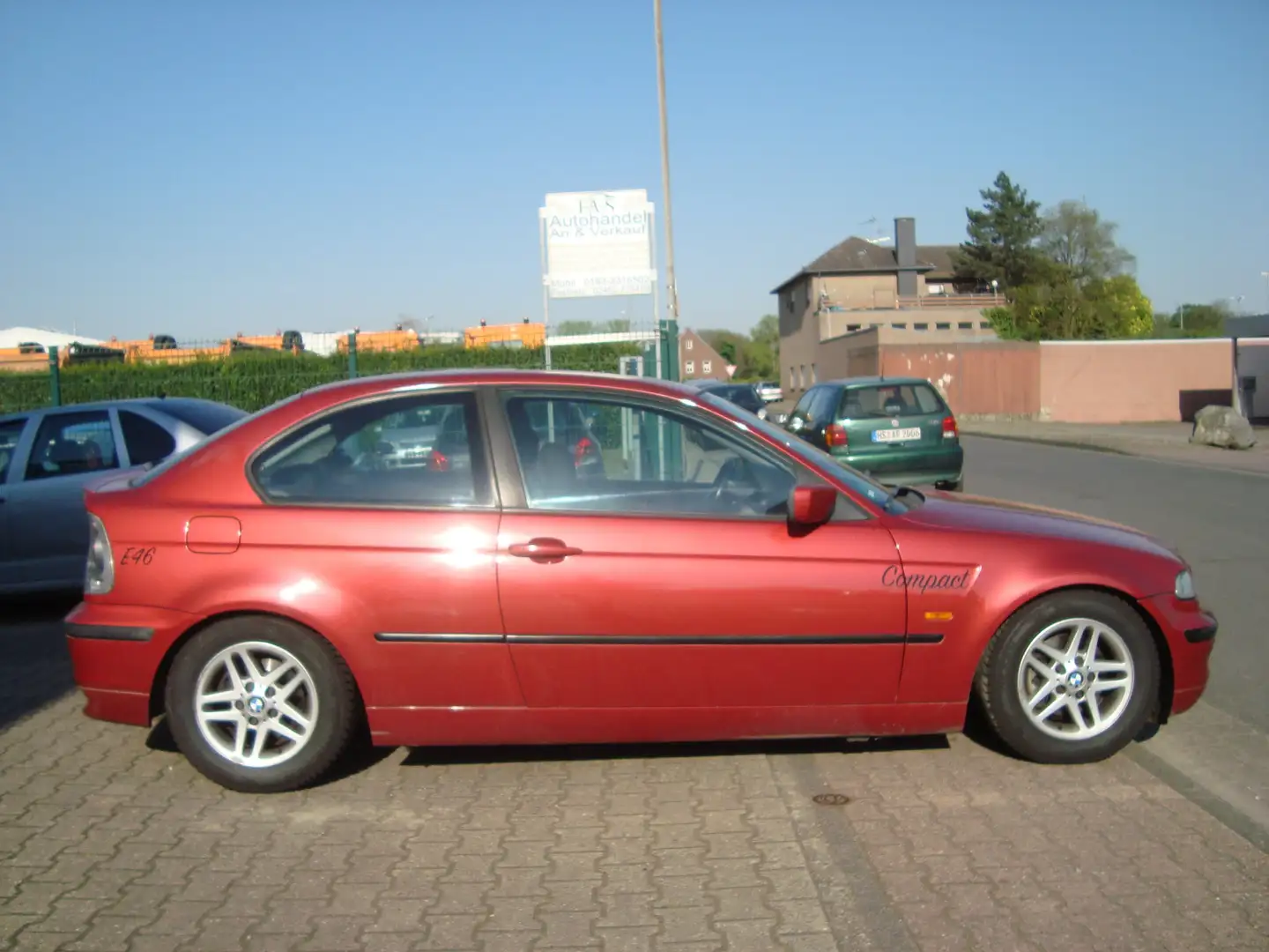 BMW 316 316ti compact Červená - 2