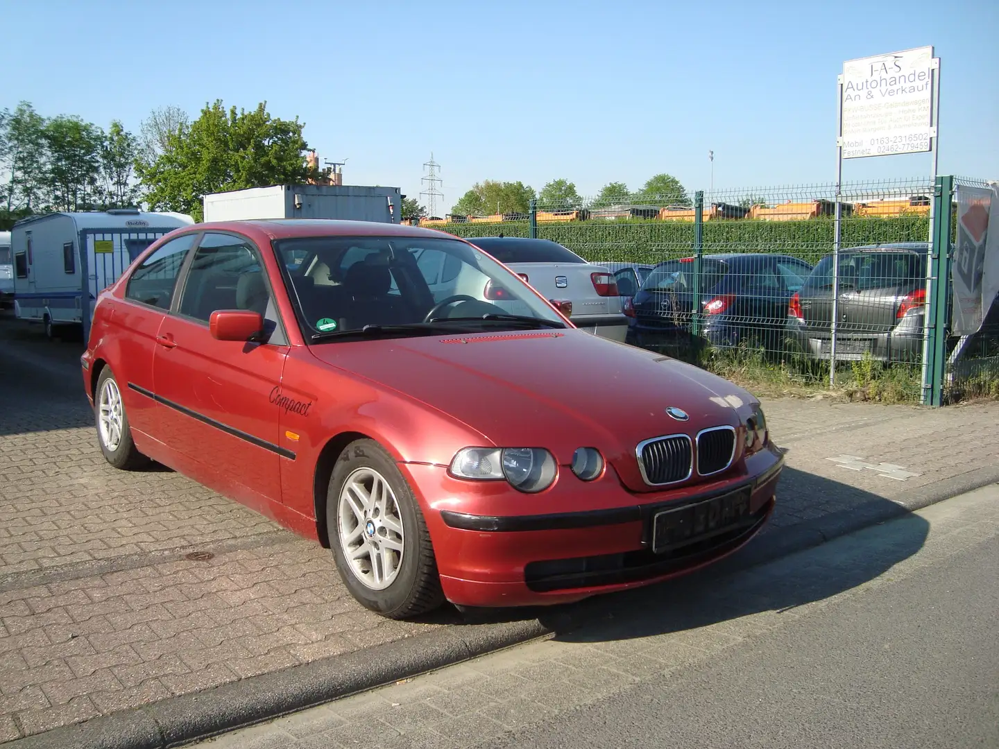 BMW 316 316ti compact Červená - 1