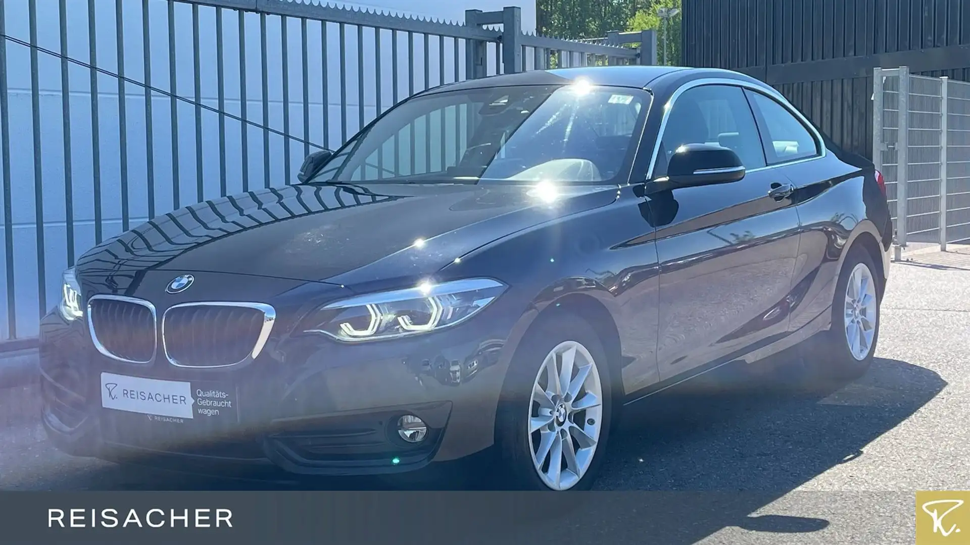 BMW 220 d A xDrive Coupé Sport-Line NaviPro RFK H-K Zwart - 1